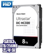 【企業級Ultrastar DC HC320】WD 8TB (HUS728T8TALE6L4) 3.5吋/7200轉/SATA3/256MB/五年保固