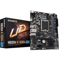 Gigabyte H610M-K DDR4 Motherboard Suitable for 12100F/12400F/13400F/12490F/14400F
