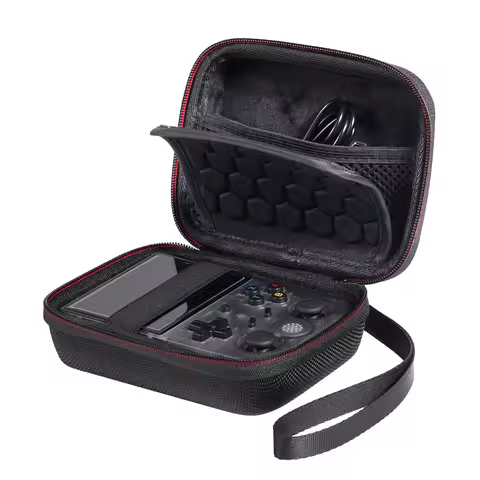 Hard Carrying Case For RG35XX Series/RG353V/RG353VS/R36S/RG405V Handheld Game Console Organizer Case