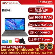 Lenovo laptop ThinkBook 15 2021 (02CD) 16GB Ram Memory  i5-1135G7 512G Solid State SSD n15.6 inch Intel Core 11 generation 15.6-inch thin and light notebook  unique display Win10