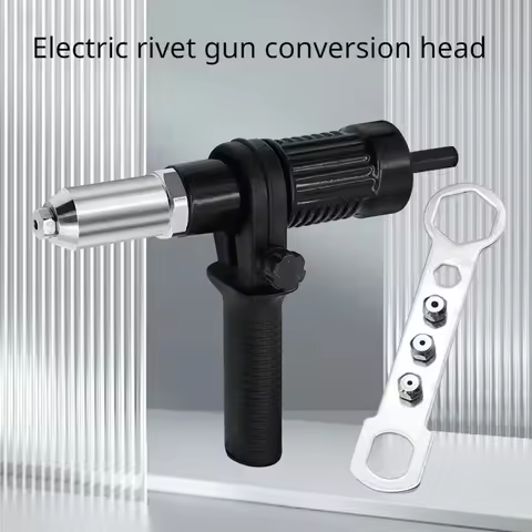 Electric Rivet Gun Conversion Joint Multi Specification Guide Nozzle Willow Gun Core Pulling Rivet G