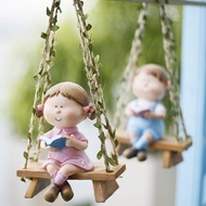 Garden Decoration Pendant Courtyard B & B Decoration Ornaments Wall Creative Balcony Decoration Swin