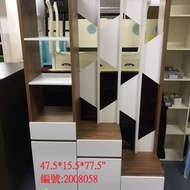 屏風櫃 47.5*15.5*77.5" #2008058