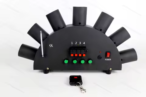 Cold Spark Machine 7 Channels Remote Control Pyrotechnic Fountain Wedding Party Stage Bride Engageme
