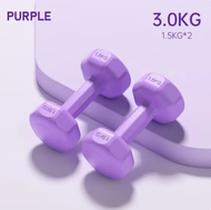 Womens Dumbbell Hexagonal Dumbell Gym Fitness Exercise Family Weight Training Exercise Dumbbells Set