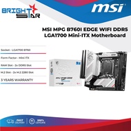 MSI MPG B760I EDGE WIFI DDR5 LGA1700 Mini-ITX Motherboard