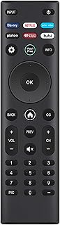 XRT140 Replace Remote Control compatible with Vizio SmartCast TV D43F-J04 M50Q7-H1 M55Q7-H1 M55Q8-H1