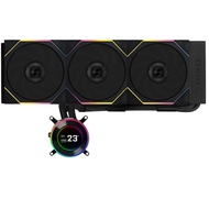 Lian Li Hydroshift II Series 360mm Side-Mounted AIO Liquid CPU Cooler With IPS LCD Screen / Black / 
