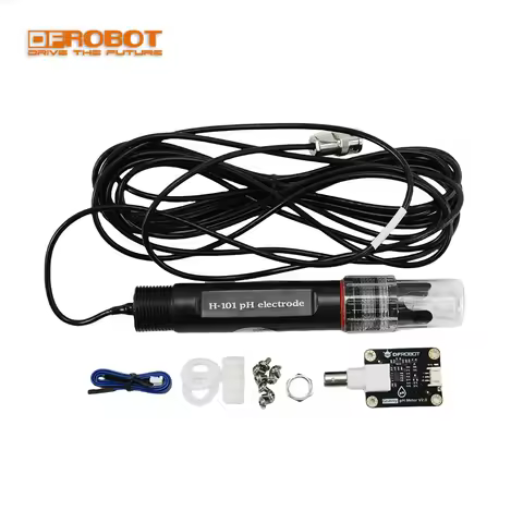 DFRobot Gravity 7/24 Industrial Analog pH Sensor Meter Professional Kit V2 for Arduino Raspberry Pi 