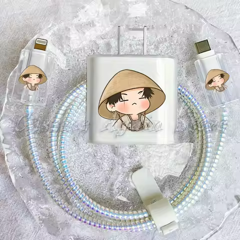 Popular Korean Kpop Agust D Day Protection Case for IPhone 15 14 13 Pro Max 18/20W Charger&Charging 