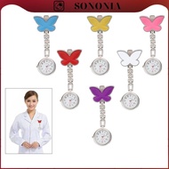 [SONONIA] Nurse Doctor Pocket Clip On Watch Brooch Fob Quartz Watch Nurse Doctor Watch