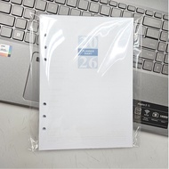 [Ready Stock]2026 A5 6 O Ring Planner Diary Text Refill Organizer Loose Leaf Month Week Planner with