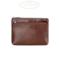 IOEFSGF69 Short Wallet, Kawaii Cat Print Zip-lock Closure Coin Purse, Stylish PU Leather Multipurpos