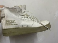 Nike Air Force 1 Utility 中筒靴  SF mid lvory Neutral olive UK5.5