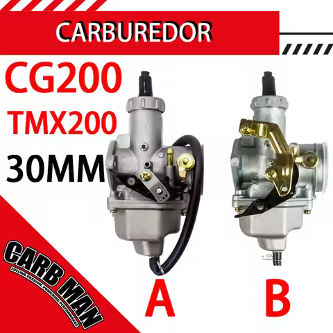 PZ30 30mm For TMX200 XL200 XR200 XR 200cc 4 Stroke ATV Dirt Pit Bike Honda CG175 CG200 CG250 Go-kart