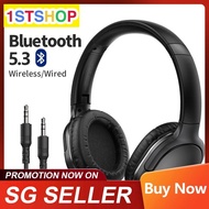 💎✅SG READY STOCK💎 D02 Pro Wireless Bluetooth Headphones HIFI Stereo Earphones Foldable Sport Headset