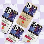 PETER STUYV SANT PUTIH R0K0K CIGARET Bumper Clear Case Neon Casing iPhone 17 PRO MAX 17 AIR 16 PLUS 