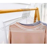 GANTUNGAN Jumbo Stainless Steel Clothesline Hanger 38cm Multipurpose Wire Clothes Hanger 38 cm Iron 