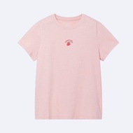 GIORDANO GI Fashion Chaoli Ladies Strawberry Print Short Sleeve 2324
