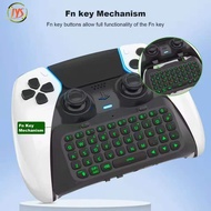 Mini Controller Keyboard Bluetooth-Compatible Wireless Keyboard Green Backlight Built-in Speaker for