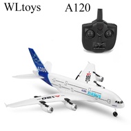 Top Wltoys Airbus A380 Airplane Toys 2.4g 3ch Rc Airplane Fixed Wing Outdoor Flying Toys Drone A120-