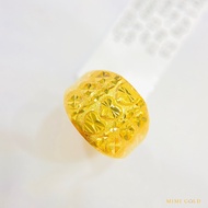 916. Gold Stamping Love Ring