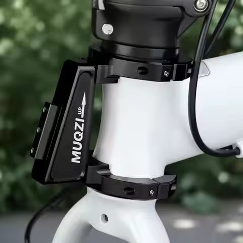 Bike Front Shelf Mount Carrier Adapter Adjustable Clamp Ring Aluminum Alloy for Birdy Dahon SP8 412 