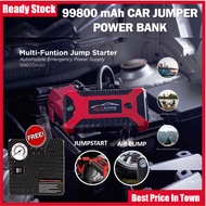 Car Jumper Power Bank Starter 99800 mAh Carjump Powerbank with Tyre Pump Car Accessories Power Bank 