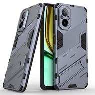 LENUO เคส เคสโทรศัพท์ Realme C67 4G Case Camera Protection Back Cover Bumper with Kickstand Phone St