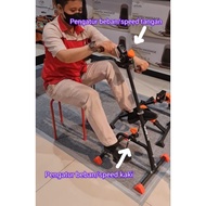 Mini cycle trainer static bike