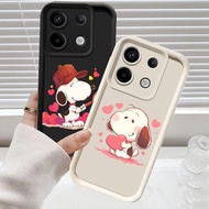 CH37 Snoopy Love Soft Casing for Infinix Note Zero 30 Tecno Pova 5 Pro 5G Protective Case