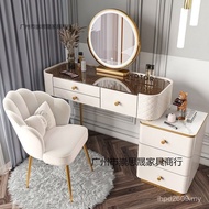 Glass Dressing Table Light Luxury One Nordic Style Dressing Table Modern Simple Dressing Table Stora