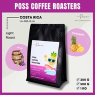 Poss Coffee Roasters เมล็ดกาแฟ Costa Rica La Abejilla (Natural) 200g 500g 1kg บดฟรี