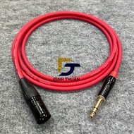 Canon Male to 6.35mm Straight Stereo Cable (5m-8m-10m-15m) - Anti-Interference, Standard Sound