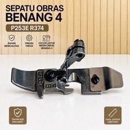 MESIN P253E R374 4-Thread Overlock Foot Typical Siruba Jack Yamata Simaru Overlock Sewing Machine