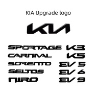 KIA KIA Sportage Carnival EV5 EV6 EV9 K5 K3 Niro Sorento Seltos Car Tail Mark Word Mark Modified Bla