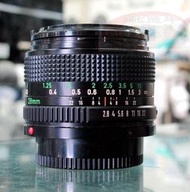 小牛蛙數位 CANON 28mm F2.8 FD 二手鏡頭 二手 鏡頭 定焦鏡