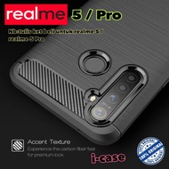 Realme 5 Case Rugged Armor - casing cover realme 5 pro realme5 pro - Realme 5