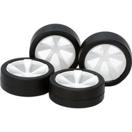 Tamiya Tamiya #15513 Low-Profile Tire & Wheel Set (5-Spoke)