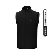 PXG เสื้อกั๊กกอล์ฟ  สำหรับผู้ชาย เสื้อแจ็คเก็ตกีฬากอล์ฟขนแกะ เสื้อกั๊กทันสมัยและสวมใส่สบาย #PXG2401