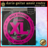 Daddario ENR71-5 Bass Guitar 4 String 45-130 (Made In USA)