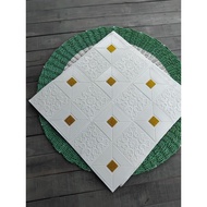 3D FOAM BATIK MOTIF WALLPAPER 70x70 CM