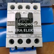 NEWEST - Contactor Relay / Contactor Relay Shihlin SR-P40 220VAC 2a2b 2No+2Nc