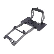 1/10 High-Clearance LCG Carbon Fiber Chassis Tie Rod, Carbon Rails, Front & Rear Chassis Brackets, S