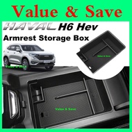 Haval H6 Hev Car Accessories Armrest Box Storage Central Storage Decoration Coin Card Organizer Comp