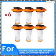 [L W H Y] 6 Pcs Pre Filters for  X-FORCE FLEX 9.60 Cordless Vacuum Cleaner Washable Reusable  & Easy