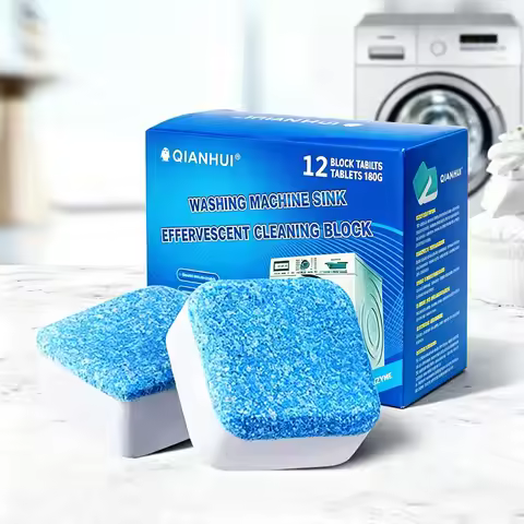 Washing Machine Cleaner Tank Effervescent Descaling Machine Odor Removal Laundry Machine Clean Agent