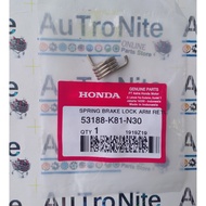 Spring Brake Lock Handle Kiri 53188-K81-N30 Original Honda Genio BEAT Street Scoopy Vario 125 150 St
