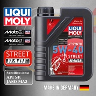 Premium Oil 4T 5W40 Street Race LIQUI MOLY 1 Liter specialized for genuine Moto2, Moto3