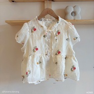 (PB.HAVANA) Áo babydoll BOONIE tay bồng cổ viền bèo nữ tính AO565